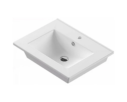 Купить Тумба с раковиной Comforty Марио 60 00-00005206 Дуб дымчатый в магазине сантехники Santeh-Crystal.ru