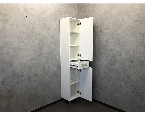 Купить Шкаф пенал Comforty Модена М 35 00-00001645 Белый матовый в магазине сантехники Santeh-Crystal.ru