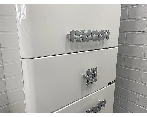 Заказать Шкаф пенал Comforty Монако 40 L 00004140124 Белый глянец в магазине сантехники Santeh-Crystal.ru