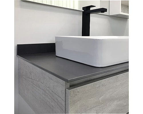 Заказать Тумба с раковиной Comforty Прага 120 00-00013221 подвесная Дуб белый в магазине сантехники Santeh-Crystal.ru