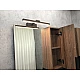Заказать Зеркало со шкафом Comforty Штутгарт 75 00004151037 Дуб темно-коричневый Черное матовое в магазине сантехники Santeh-Crystal.ru
