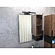 Заказать Зеркало со шкафом Comforty Штутгарт 75 00004151037 Дуб темно-коричневый Черное матовое в магазине сантехники Santeh-Crystal.ru