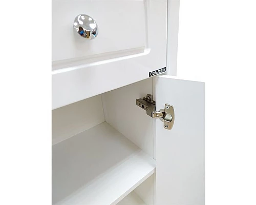 Купить Шкаф полупенал Comforty Тбилиси 40 00003132633 Белый глянец в магазине сантехники Santeh-Crystal.ru