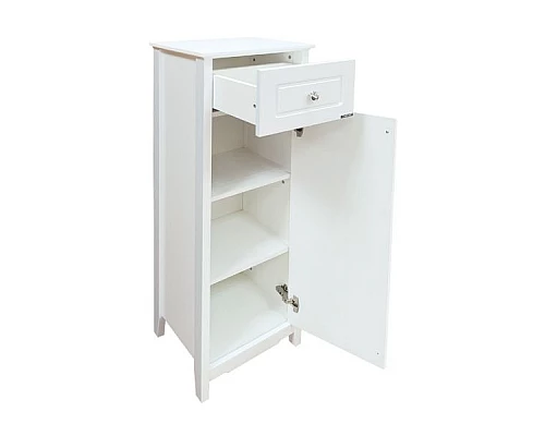 Купить Шкаф полупенал Comforty Тбилиси 40 00003132633 Белый глянец в магазине сантехники Santeh-Crystal.ru