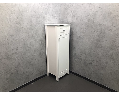 Купить Шкаф полупенал Comforty Тбилиси 40 00003132633 Белый глянец в магазине сантехники Santeh-Crystal.ru