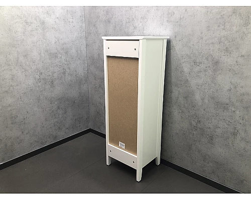 Купить Шкаф полупенал Comforty Тбилиси 40 00003132633 Белый глянец в магазине сантехники Santeh-Crystal.ru