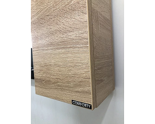 Заказать Зеркало со шкафом Comforty Тромсе 60 00004142221 Дуб сонома в магазине сантехники Santeh-Crystal.ru