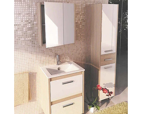 Заказать Зеркальный шкаф Comforty Тулуза 60 00003121350 Сосна лоредо в магазине сантехники Santeh-Crystal.ru