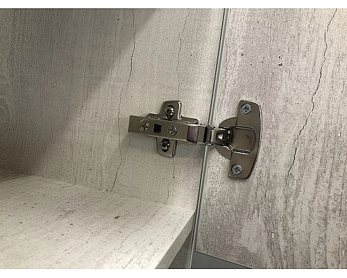 Купить Зеркало со шкафом Comforty Верона 90 00004136714 Дуб белый в магазине сантехники Santeh-Crystal.ru