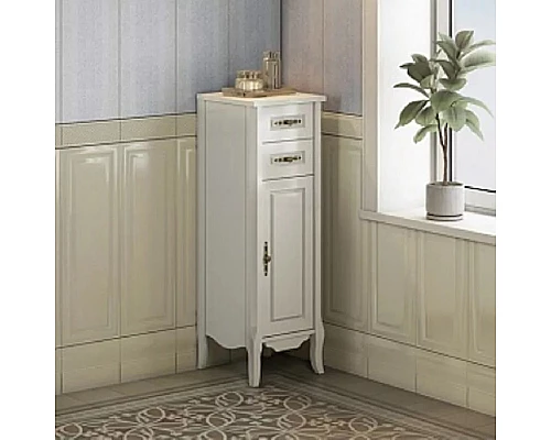 Купить Шкаф полупенал Comforty Версаль 40 00004135648 Слоновая кость в магазине сантехники Santeh-Crystal.ru