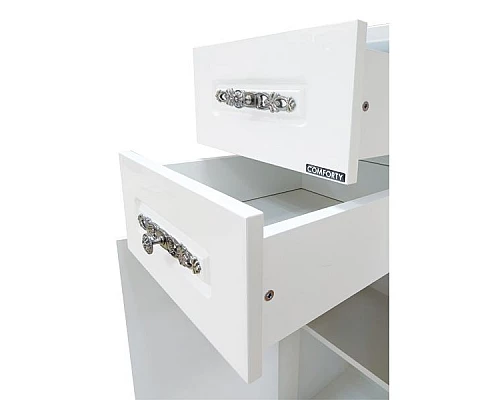 Купить Шкаф полупенал Comforty Версаль 40 00004135648 Слоновая кость в магазине сантехники Santeh-Crystal.ru