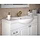 Купить Тумба под раковину Corozo Классика 105 SD-00000315 Белая в магазине сантехники Santeh-Crystal.ru