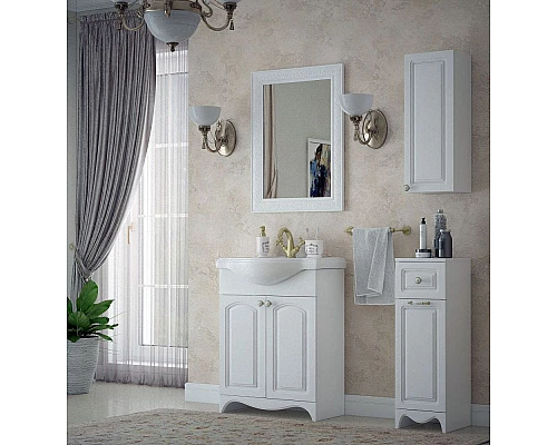 Приобрести Комод Corozo Классика 30 SD-00000336 Белый в магазине сантехники Santeh-Crystal.ru