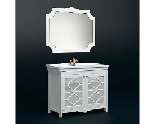 Приобрести Зеркало Corozo Манойр 85 SD-00000980 Белое в магазине сантехники Santeh-Crystal.ru