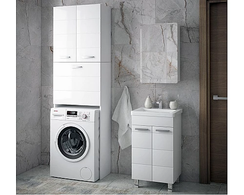 Заказать Зеркальный шкаф Corozo Монро 45 SD-00000534 Белый в магазине сантехники Santeh-Crystal.ru