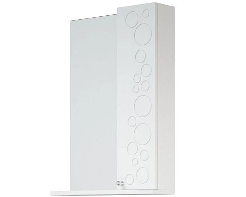 Купить Зеркало со шкафом Corozo Орфей 50 SD-00000299 Белое в магазине сантехники Santeh-Crystal.ru