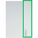 Зеркало со шкафом Corozo Спектр 50 SD-00000685 Белое Зеленое Зеркало со шкафом Corozo Спектр 50 SD-00000685 Белое Зеленое