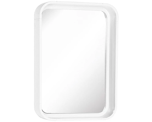 Купить Зеркало Creavit Pion Plus 58 PN1070.01.BB с подсветкой Белое в магазине сантехники Santeh-Crystal.ru