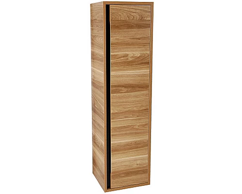 Заказать Шкаф пенал Creavit Verti 35 VE2131.01.VV подвесной Орех в магазине сантехники Santeh-Crystal.ru