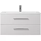Приобрести Тумба под раковину Creto Ares 100 10-1105W подвесная Белая в магазине сантехники Santeh-Crystal.ru