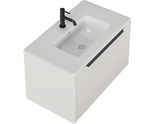 Заказать Тумба под раковину Creto Luna 60 17-IV60 подвесная Ivory в магазине сантехники Santeh-Crystal.ru