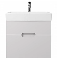 Тумба под раковину Creto Malibu 60 7-1077W подвесная Белая