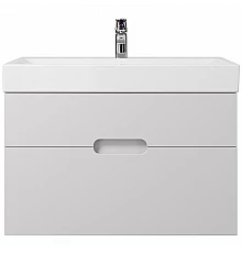 Тумба под раковину Creto Malibu 80 7-1078W подвесная Белая
