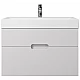 Купить Тумба под раковину Creto Malibu 80 7-1078W подвесная Белая в магазине сантехники Santeh-Crystal.ru
