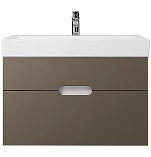 Тумба под раковину Creto Malibu 80 7-1078Cap подвесная Capuchino