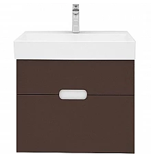 Тумба под раковину Creto Malibu 60 7-1077C подвесная Chocolate