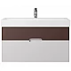 Заказать Тумба под раковину Creto Malibu 100 7-1079CS подвесная Chocolate Soft в магазине сантехники Santeh-Crystal.ru
