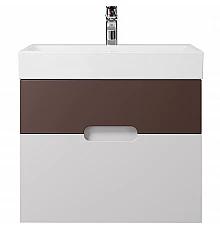 Тумба под раковину Creto Malibu 60 7-1077CS подвесная Chocolate Soft