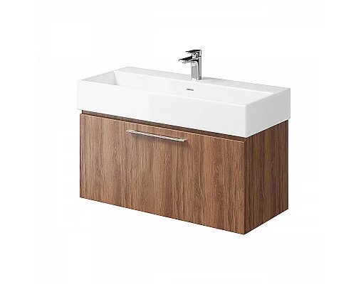 Заказать Тумба под раковину Creto Milano 100 5-1378CH подвесная Charleston в магазине сантехники Santeh-Crystal.ru