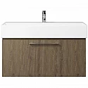 Тумба под раковину Creto Milano 100 5-1378TR подвесная Truffle