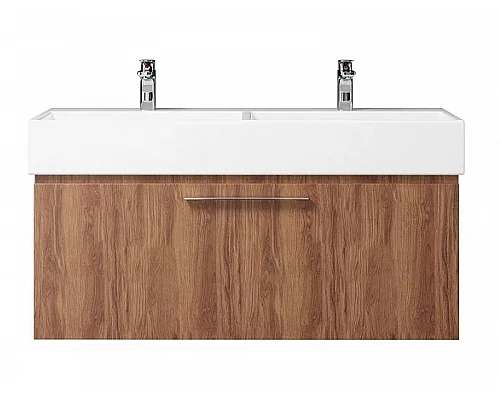 Заказать Тумба под раковину Creto Milano 120 5-1393-1394CH подвесная Charleston в магазине сантехники Santeh-Crystal.ru