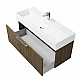 Приобрести Тумба под раковину Creto Milano 120 5-1393-1394TR подвесная Truffle в магазине сантехники Santeh-Crystal.ru