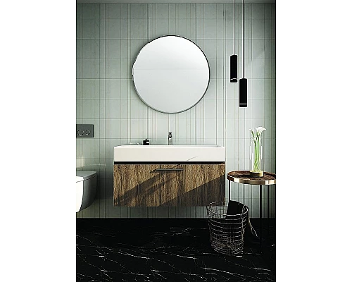 Приобрести Тумба под раковину Creto Milano 120 5-1393-1394TR подвесная Truffle в магазине сантехники Santeh-Crystal.ru