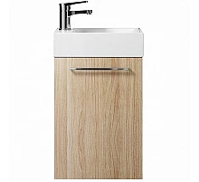 Тумба под раковину Creto Pollino 37 15-1418-1419S подвесная Soft