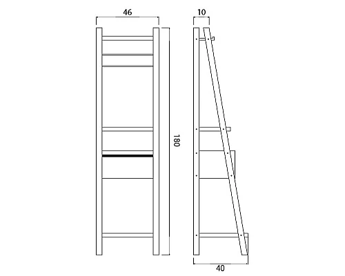 Купить Шкаф пенал Creto Provence 49 9-1050W Wood в магазине сантехники Santeh-Crystal.ru