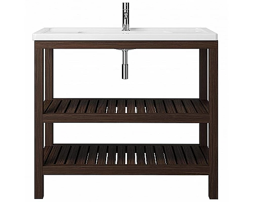 Заказать Тумба под раковину Creto Provence 105 9-1118V Venge в магазине сантехники Santeh-Crystal.ru