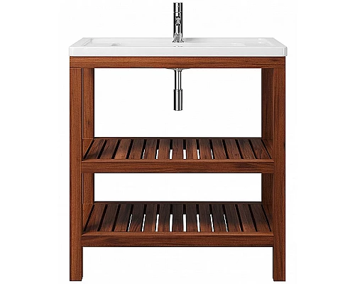 Купить Тумба под раковину Creto Provence 85 9-1008W Wood в магазине сантехники Santeh-Crystal.ru