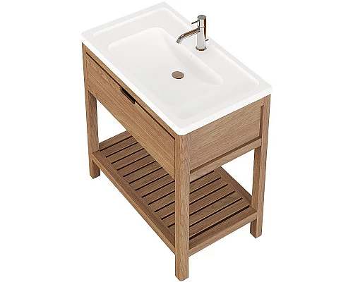 Купить Тумба под раковину Creto Provence Family 85 9-1008WF Wood в магазине сантехники Santeh-Crystal.ru