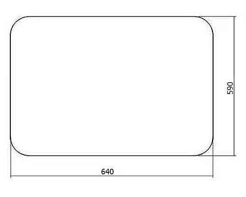 Купить Зеркало Creto Scala 64 5-640590S с подсветкой с датчиком движения в магазине сантехники Santeh-Crystal.ru