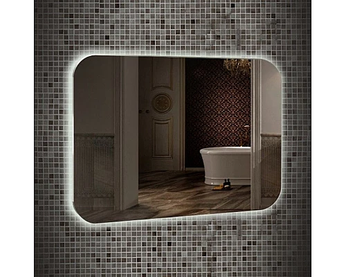 Купить Зеркало Creto Scala 96 5-960730S с подсветкой с датчиком движения с сенсорным выключателем в магазине сантехники Santeh-Crystal.ru