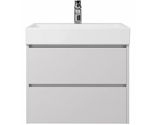 Купить Тумба под раковину Creto Scala 60 3-1077W подвесная Белая глянцевая в магазине сантехники Santeh-Crystal.ru