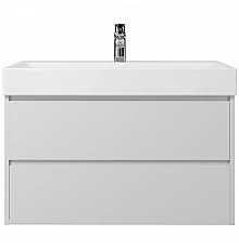 Тумба под раковину Creto Scala 80 3-1078W подвесная Белая глянцевая