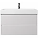 Заказать Тумба под раковину Creto Scala 80 3-1078W подвесная Белая глянцевая в магазине сантехники Santeh-Crystal.ru
