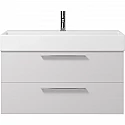 Тумба под раковину Creto Tivoli 100 8-1378W подвесная Белая Тумба под раковину Creto Tivoli 100 8-1378W подвесная Белая