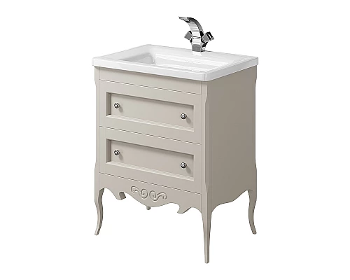 Приобрести Тумба под раковину Creto Viva 66 13-1007O Olivine в магазине сантехники Santeh-Crystal.ru