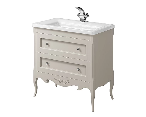 Заказать Тумба под раковину Creto Viva 85 13-1008O Olivine в магазине сантехники Santeh-Crystal.ru